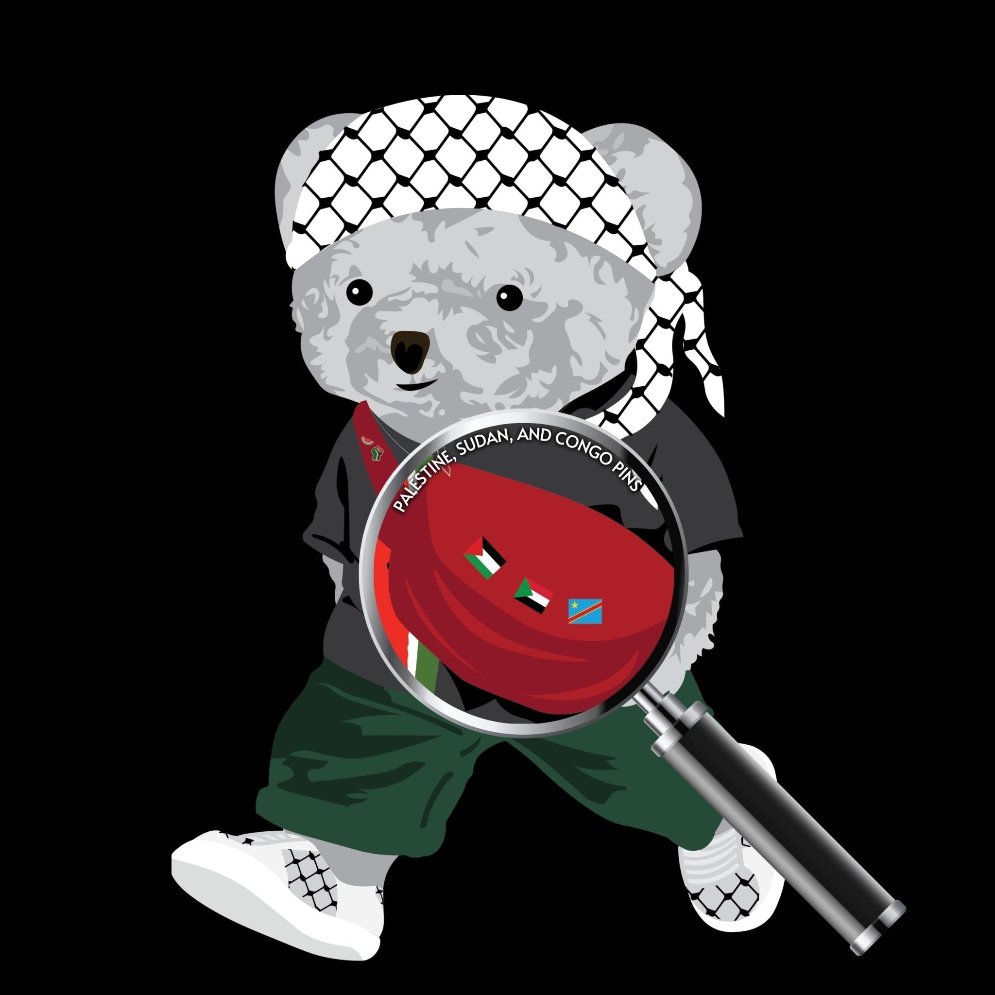 Freedom Bear Heavyweight Tee